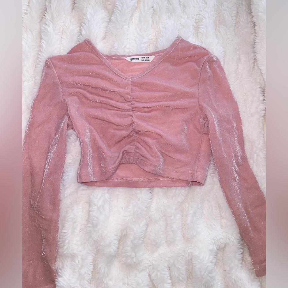 comfy mesh girls top